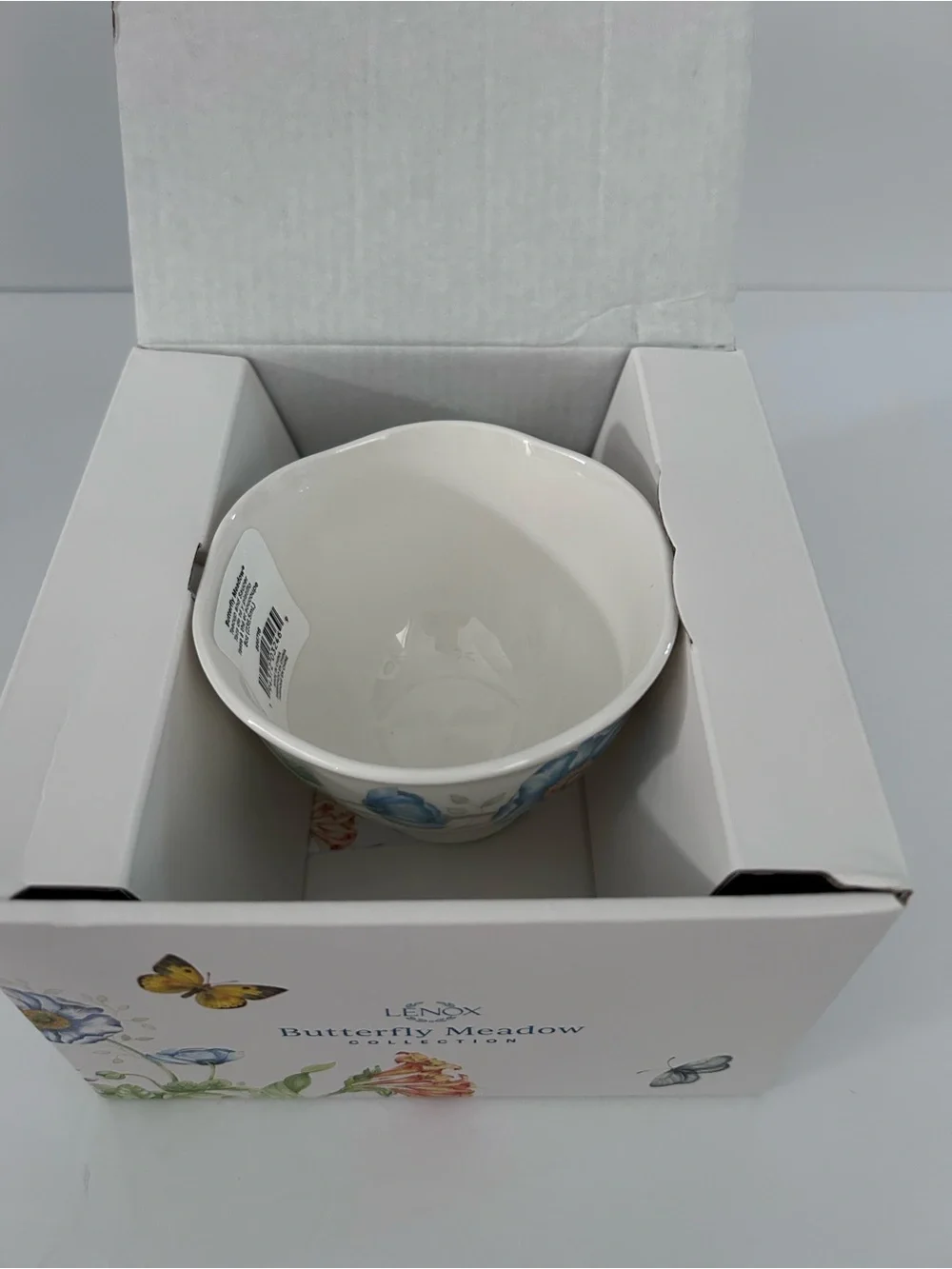 Lenox Butterfly Meadow Teacup and Saucer (Set of 2)